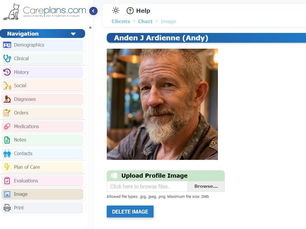 Client image